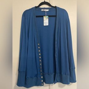 Nenona Brass Snap Cardigan